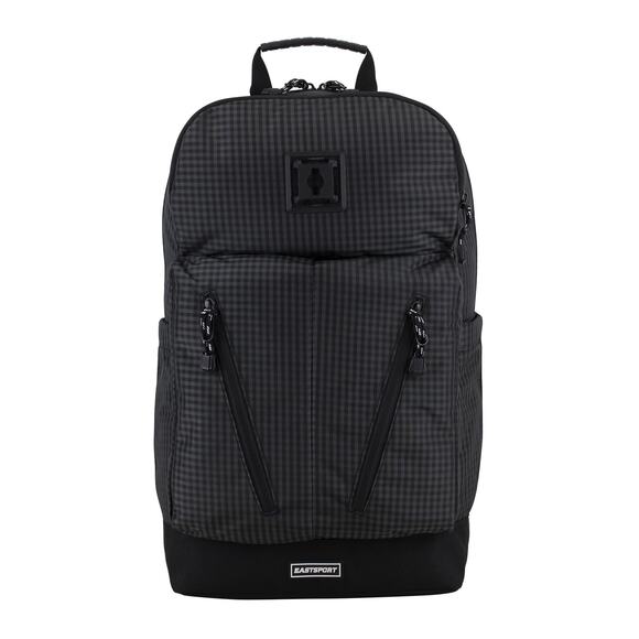 Eastsport Unisex Academic Backpack Dark Plaid - Picture 1 of 8